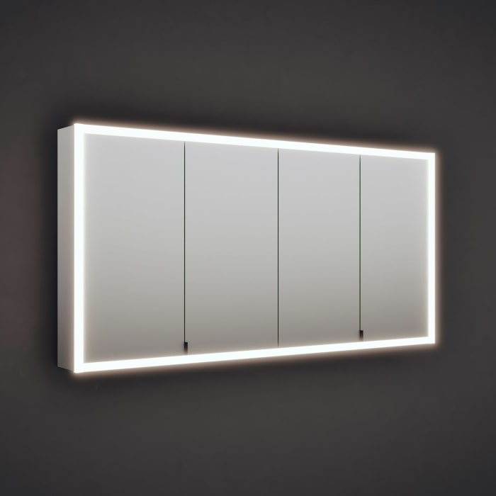 burgbad rl20 Spiegelschrank 161 cm, mit Lichtrahmen