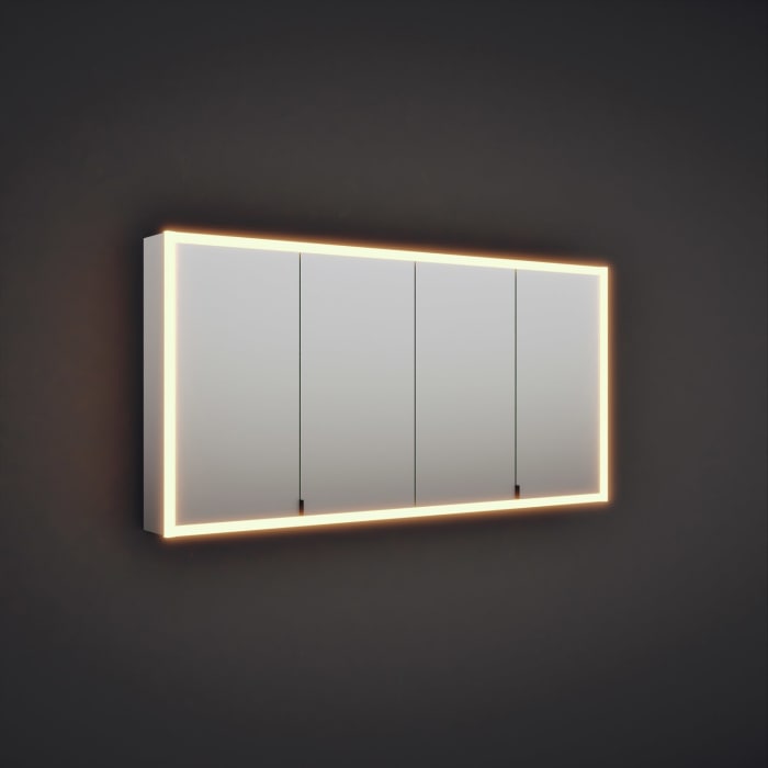 burgbad rl20 Spiegelschrank 161 cm, mit Lichtrahmen