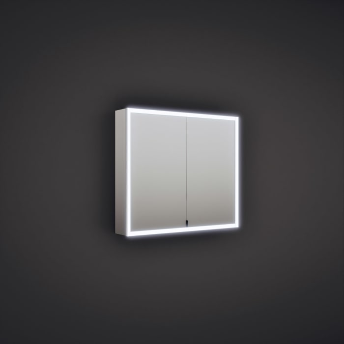 burgbad rl20 Spiegelschrank 92 cm, mit Lichtrahmen