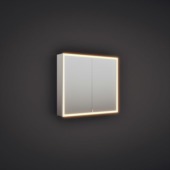 burgbad rl20 Spiegelschrank 92 cm, mit Lichtrahmen