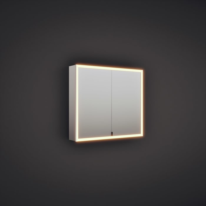 burgbad rl20 Spiegelschrank 92 cm, mit Lichtrahmen