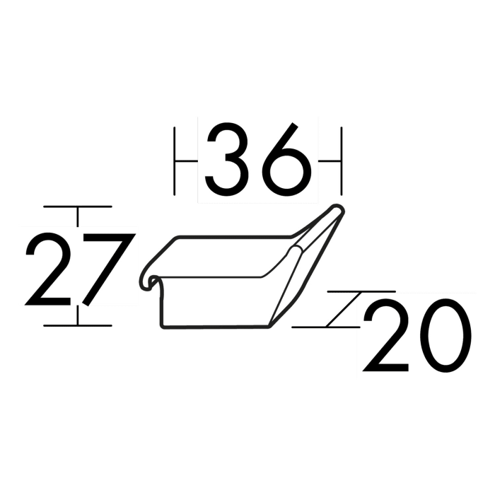 burgbad Vry 2 Universalhaken zum Einhängen
