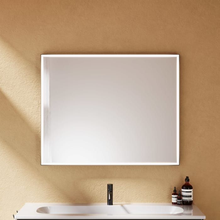 burgbad Vry Spiegel mit LED-Beleuchtung 100 cm