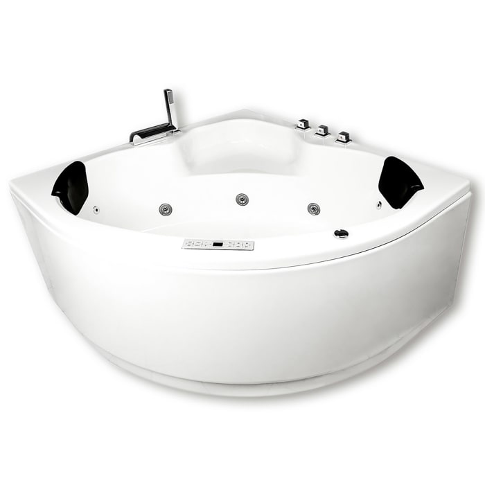 Caribia Rio Premium Whirlpool 150 x 150 cm mit Schürze