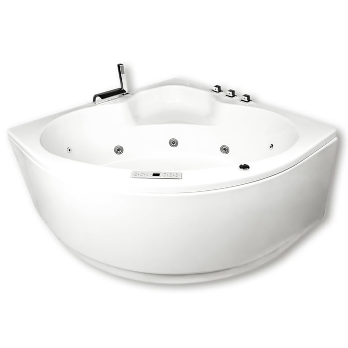 Caribia Rio Premium Whirlpool 150 x 150 cm mit Schürze