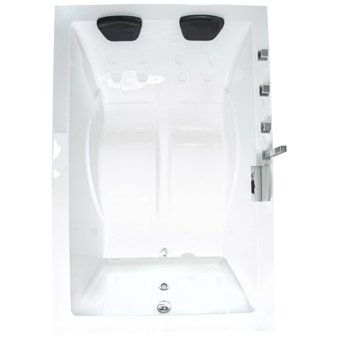 Caribia Herkules Badewanne 190 x 140 cm ohne Schürze