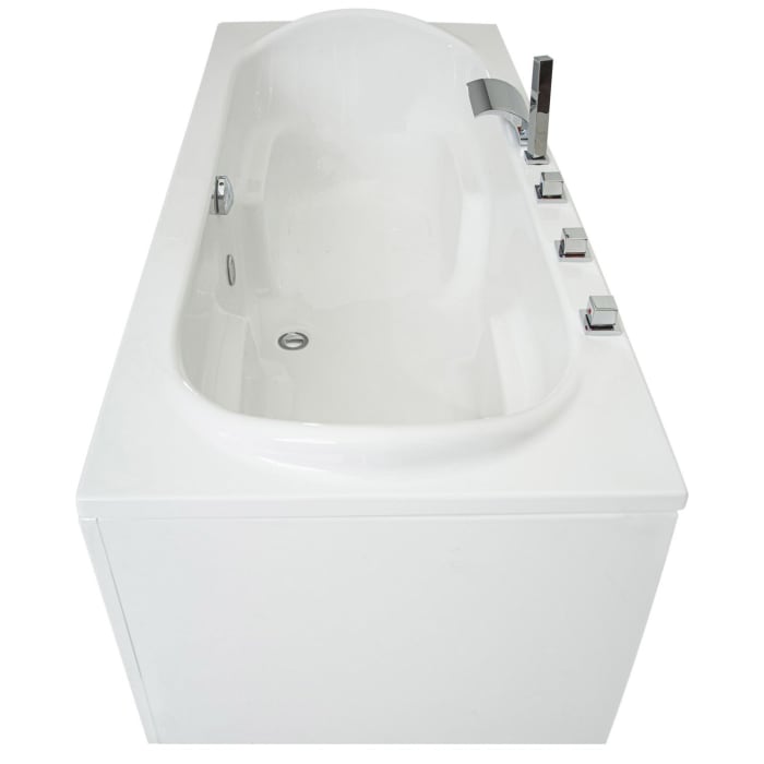 Caribia Komfort Badewanne 177 x 78 cm mit Schürze
