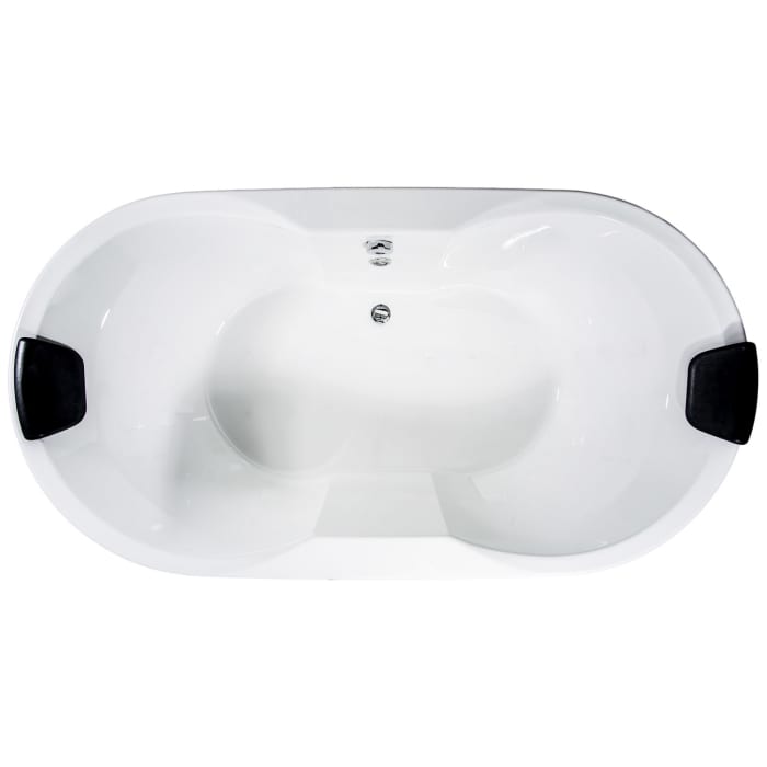 Caribia Miami Badewanne 195 x 100 cm ohne Schürze