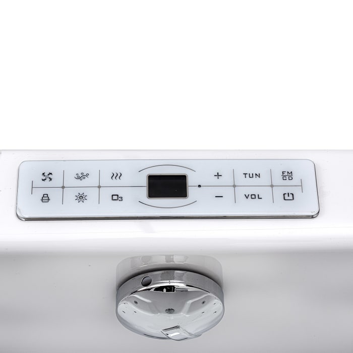Caribia Komfort Premium Whirlpool 177 x 78 cm ohne Schürze