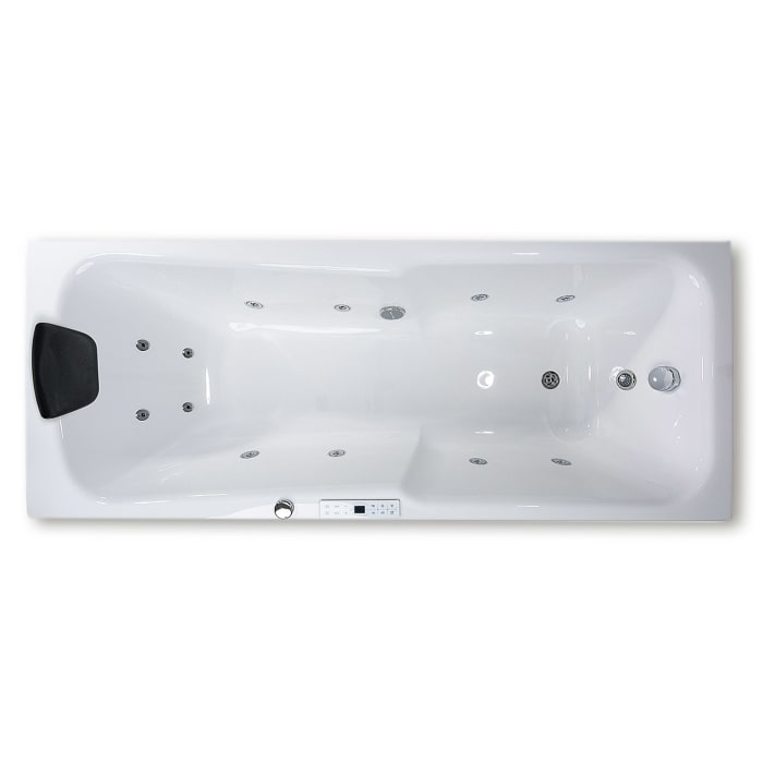 Caribia Rhodos Premium Whirlpool 170 x 75 cm ohne Schürze