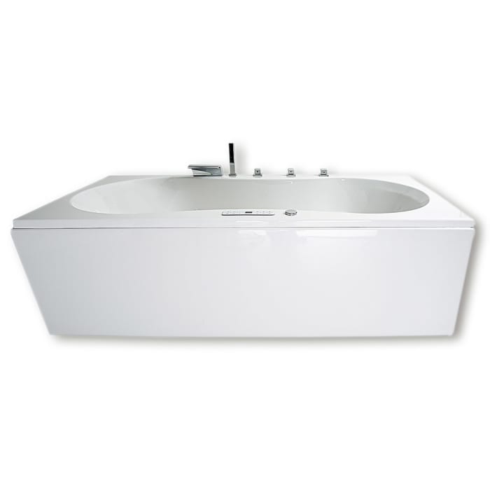 Caribia Trento Premium Whirlpool 190 x 90 cm ohne Schürze