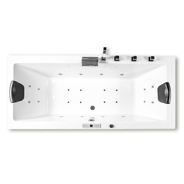 Caribia X-Tube Premium Whirlpool 180 x 80 cm mit Schürze