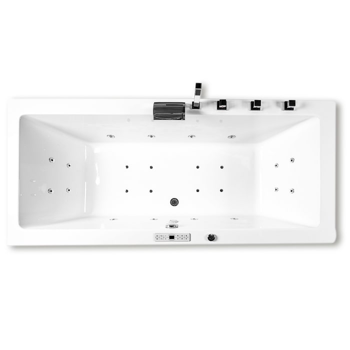 Caribia X-Tube Premium Whirlpool 180 x 80 cm mit Schürze