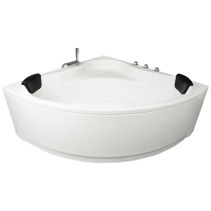 Caribia Rio Badewanne 150 x 150 cm mit Schürze
