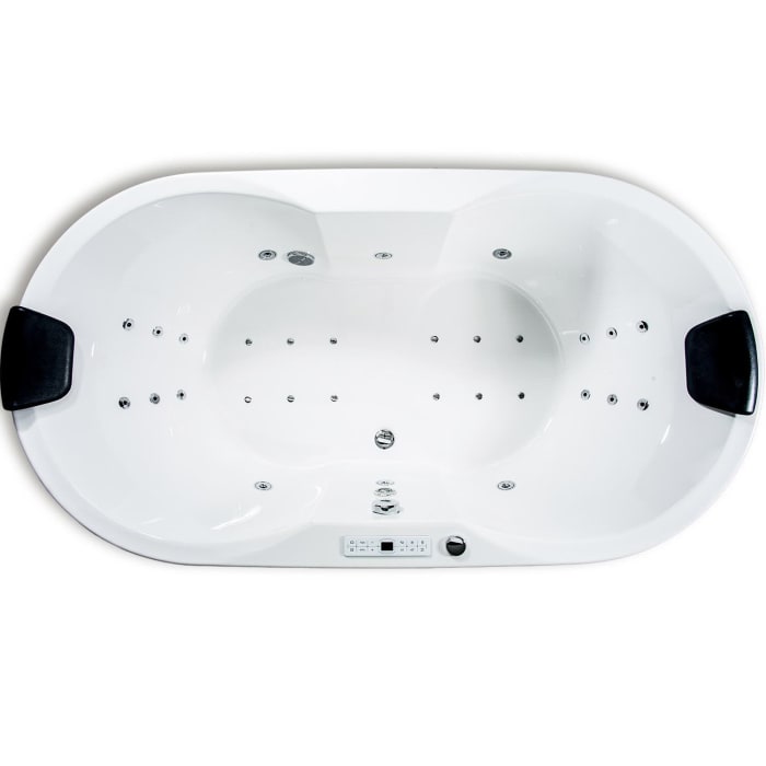 Caribia Miami Premium Whirlpool 195 x 100 cm ohne Schürze