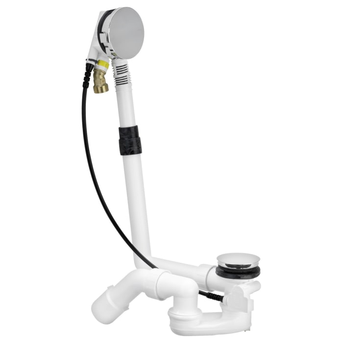 Caribia Multiplex-Trio MT5 Badewannen Ab-, Ein- und Überlaufgarnitur, Normallänge