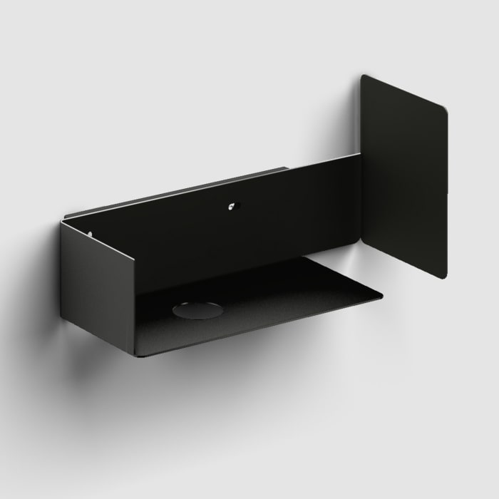 Clou New Flush 3 Left Keramik - Handwaschbecken 35 cm mit offenem Unterschrank