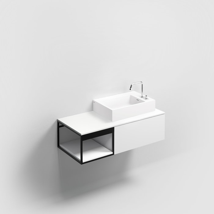 Clou Flush Aluite - Aufsatzwaschtisch 60 cm