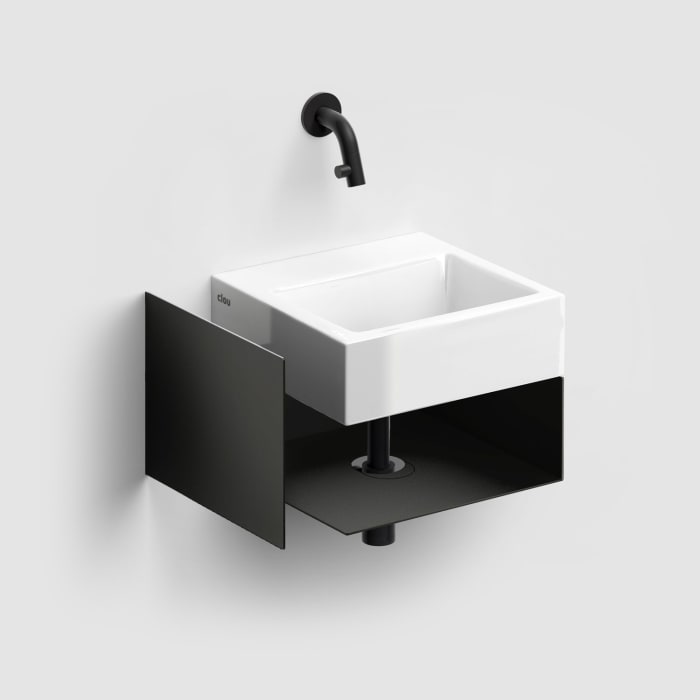 Clou Flush Handwaschbecken ohne Hahnloch 28 cm