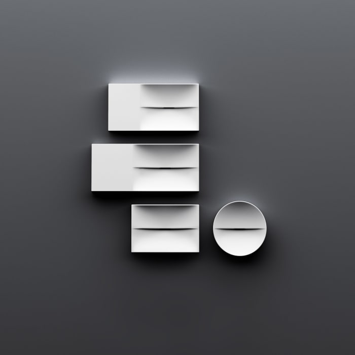 Clou Vale Right Keramik - Handwaschbecken 38 cm mit Hahnloch