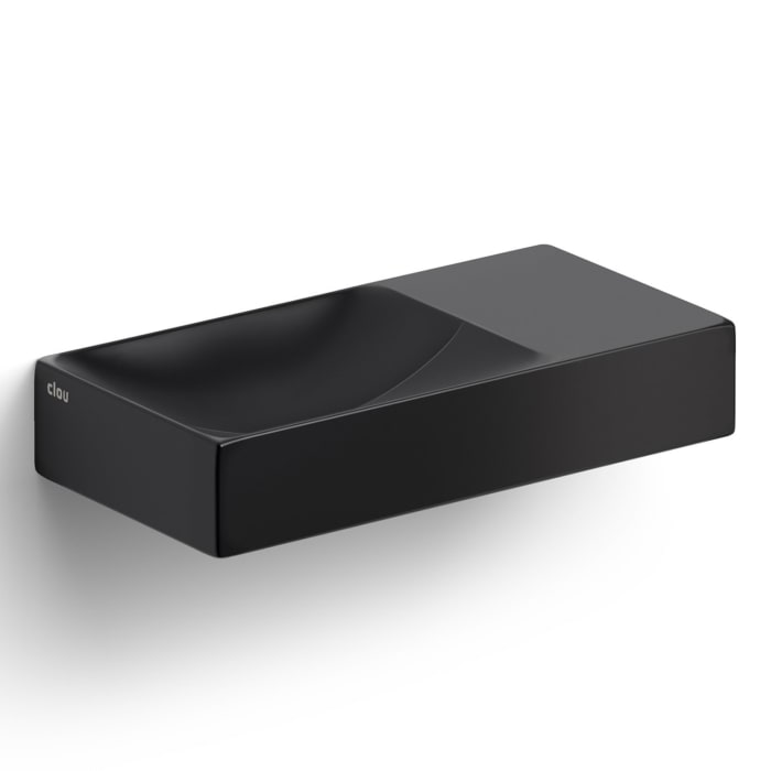 Clou Vale Right Keramik - Handwaschbecken 38 cm ohne Hahnloch