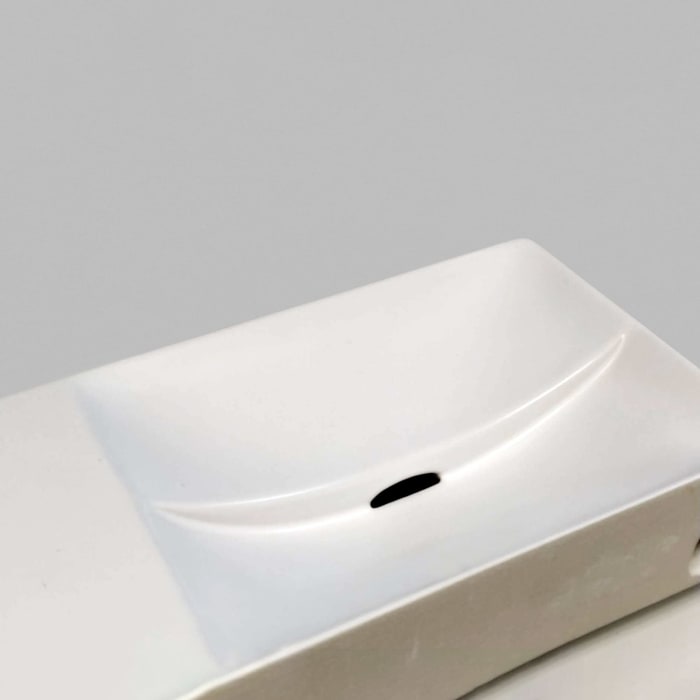 Clou Vale Right Keramik - Handwaschbecken 38 cm ohne Hahnloch