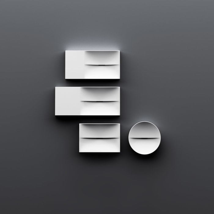 Clou Vale Right Keramik - Handwaschbecken 38 cm mit Hahnloch