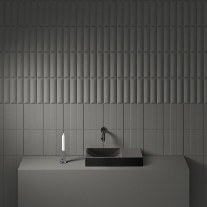 Clou Vale Right Keramik - Handwaschbecken 45 cm ohne Hahnloch