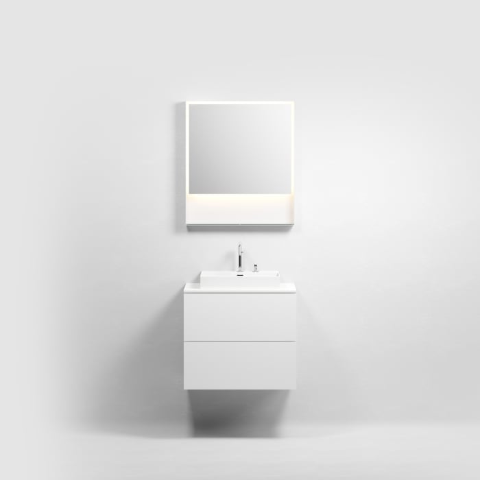 Clou Wash Me Keramik - Waschtisch 50 cm mit 3 vorgestochenen Hahnlöchern