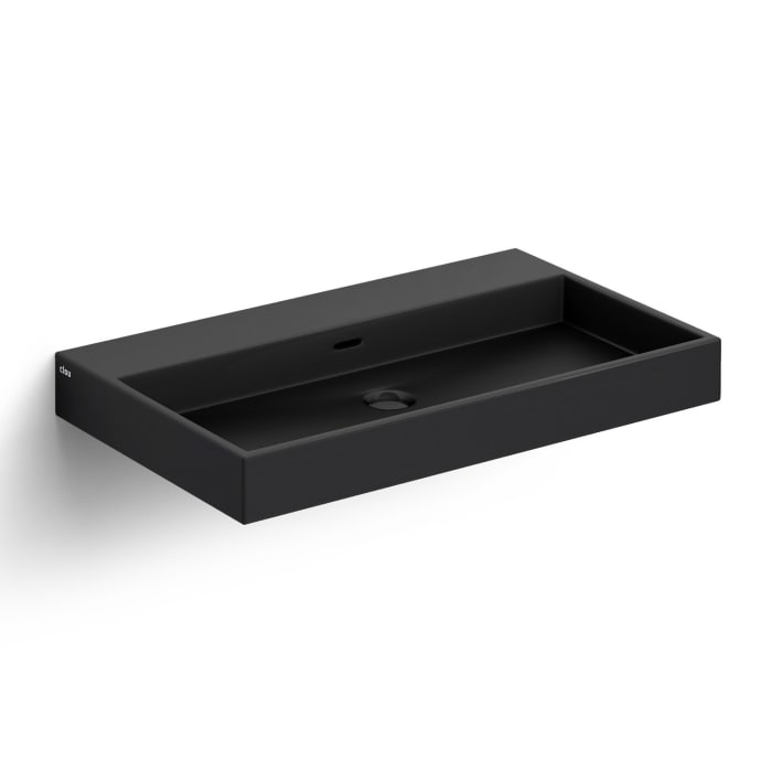 Clou Wash Me Keramik - Waschtisch 70 cm mit 3 vorgestochenen Hahnlöchern