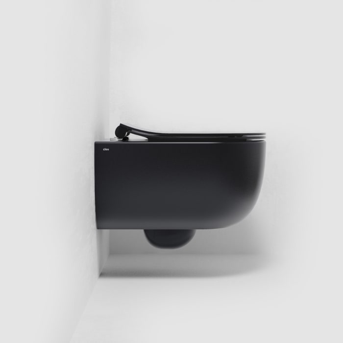 Clou Hammock Wand-WC-Set 49 cm, spülrandlos inklusive WC-Sitz slim