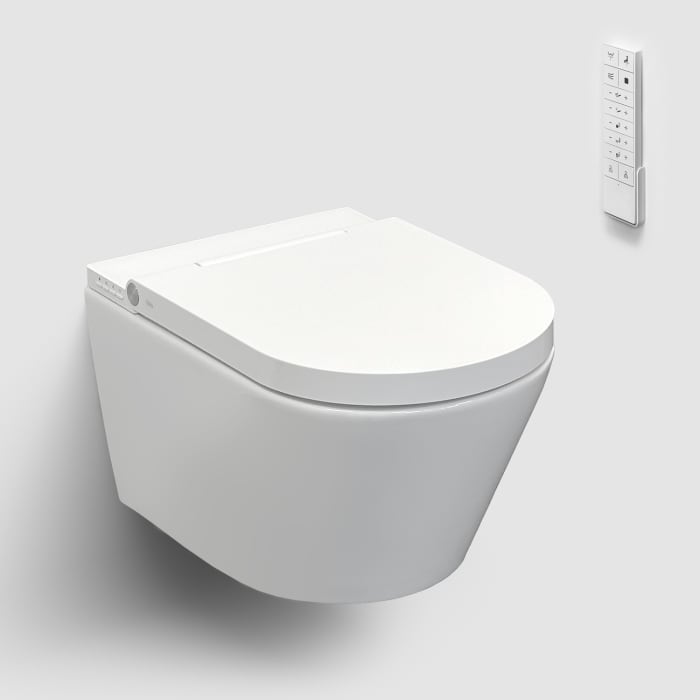 Clou CLEVER Dusch-WC mit Turbo Flush mit WC-Sitz
