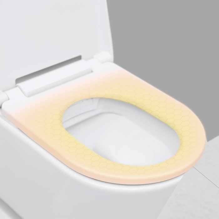 Clou CLEVER WC-Sitz beheizt mit Deckel