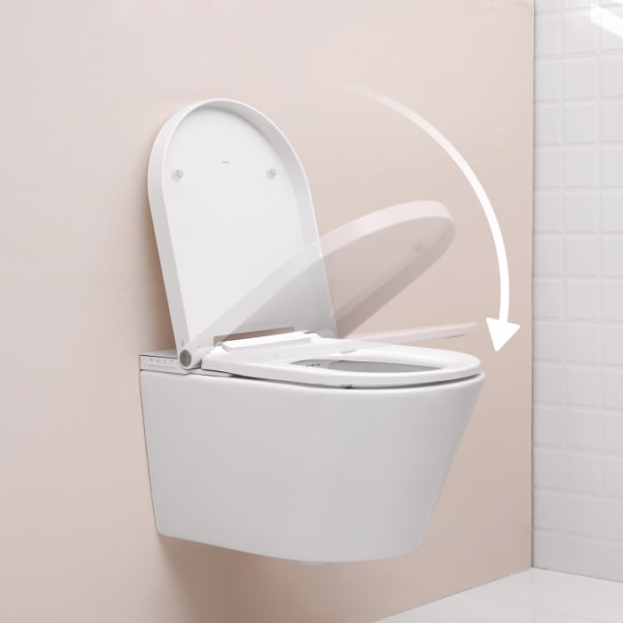 Clou CLEVER WC-Sitz beheizt mit Deckel