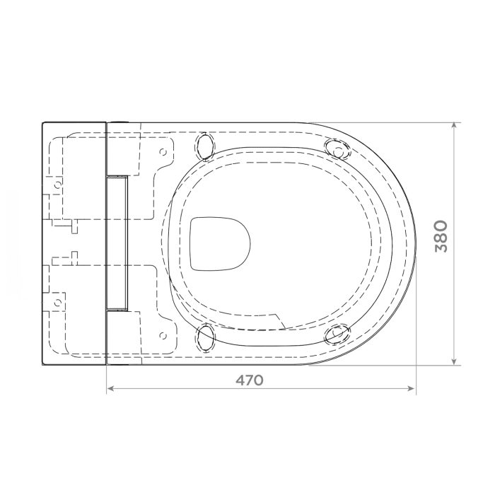 Clou CLEVER WC-Sitz beheizt mit Deckel