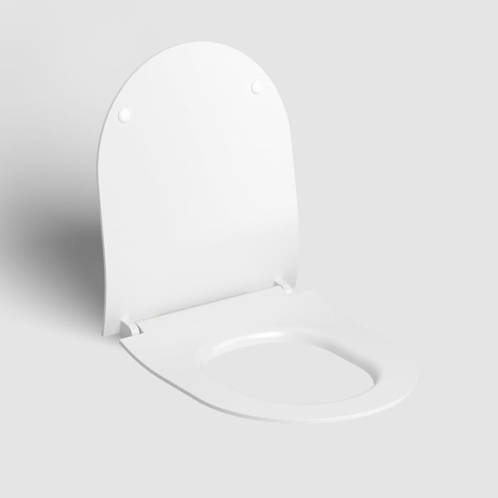 Clou New Hammock Wand-WC-Set, spülrandlos mit WC-Sitz Slim