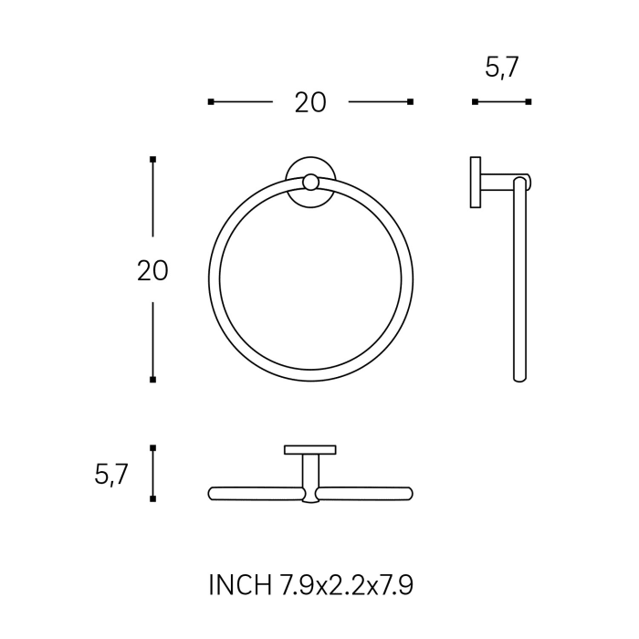 COSMIC Start Handtuchring