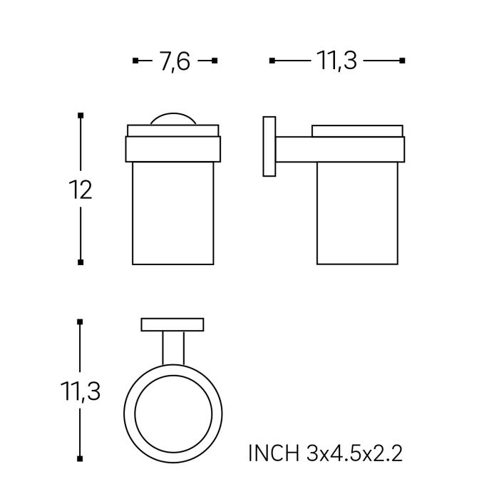 COSMIC Start Zahnbürstenhalter