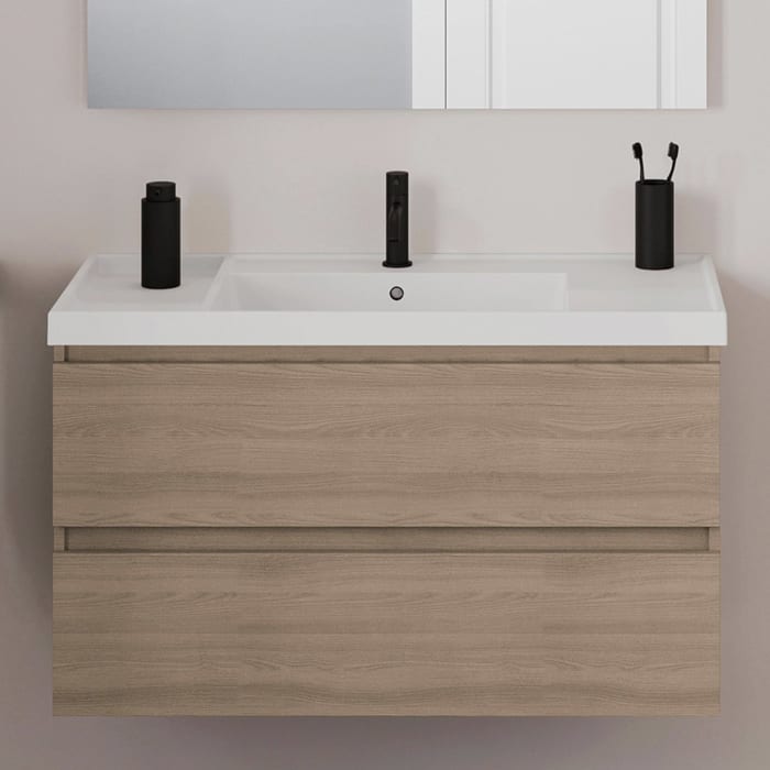 COSMIC B-Best 100 cm Waschtisch mit Unterschrank