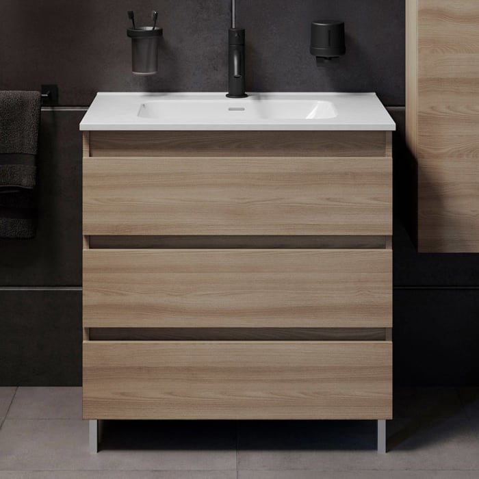 COSMIC B-Best 80 cm Waschtisch mit Unterschrank