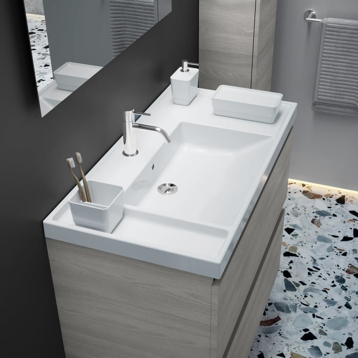 COSMIC B-Best 80 cm Waschtisch mit Unterschrank