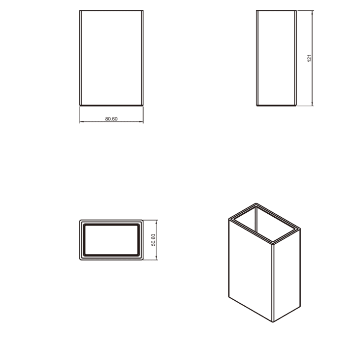 COSMIC Bath Life Zahnbürstenhalter Standmodell