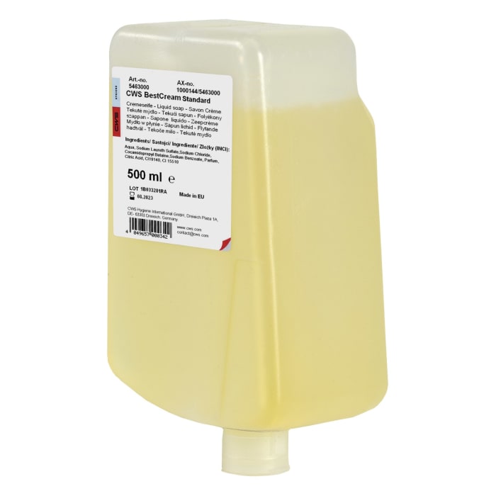 CWS BestCream Seifencreme für Modelle Slim mit Zitrusduft 500 ml