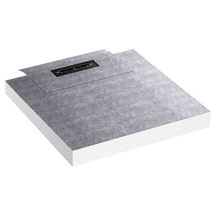 Dallmer DallFlex Wall Plan Duschelement 120 x 120 cm DN 40