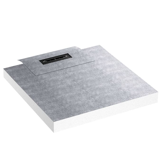 Dallmer DallFlex Wall Duschelement 100 x 100 cm DN 50