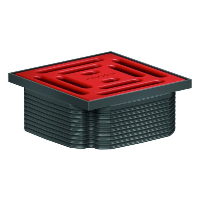 Dallmer Aufsatz DallDrain Pure 10 x 10 cm