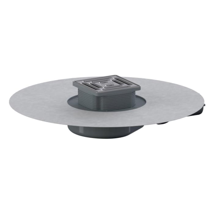 Dallmer Bodenablauf DallDrain Select Plan, OM DN 40, 10 x 10 cm