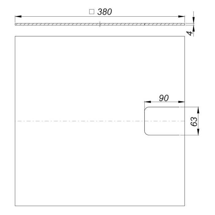 Dallmer DallDrain Schallschutzmatte