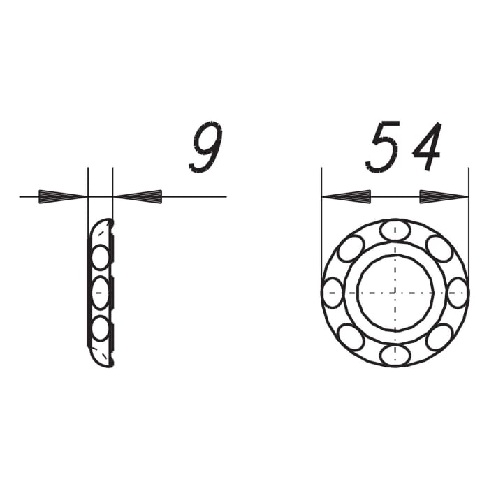 Dallmer Kontermutter zu HL 400/405/406, 1