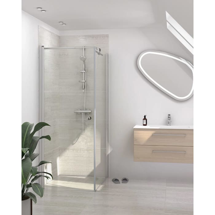 Dansani Match Duschtür 67 x 200 cm mit Klarglas